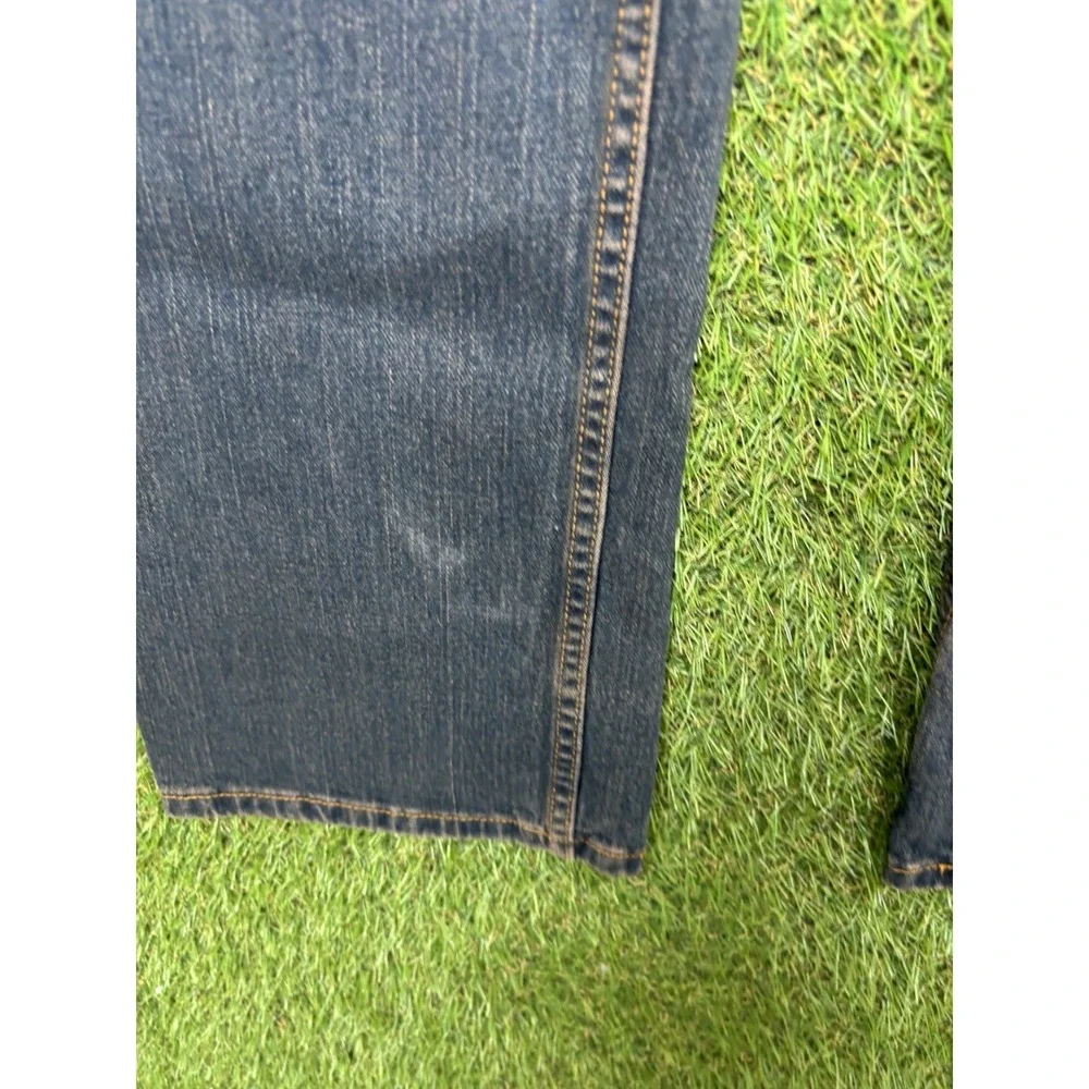 Levis 514 Jeans Mens 36x30 Blue Stretch Denim Regular Fit Dark Wash Straight Leg